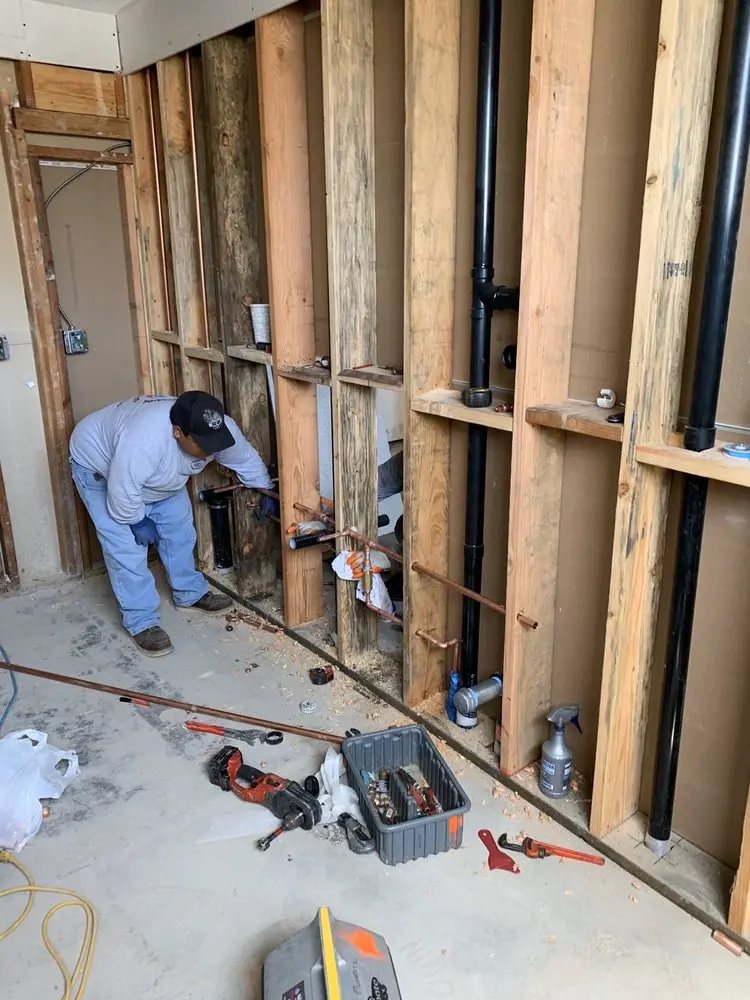 Commercial rough-in plumbing for Gas Line Repair in Catoosa
